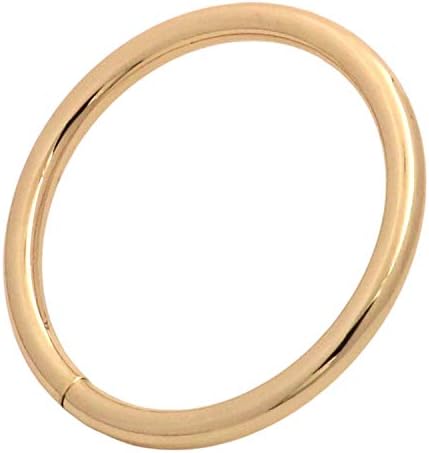 Tianbang Açık Altın 1.5 İç Çap O Ring Kaynaksız 4'lü Paket