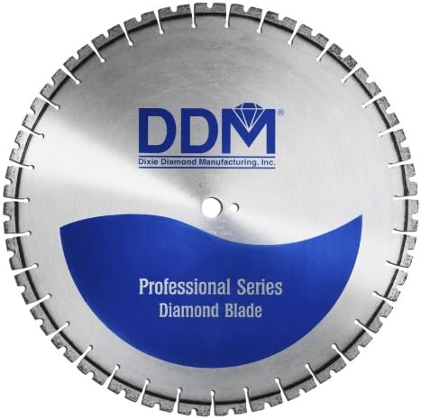 Dixie Diamond Manufacturing H402514125 Profesyonel Islak Kesme El Testeresi Bıçağı, 14 inç x 0,125 inç
