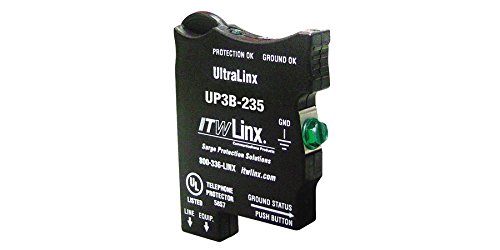 Ses / Faks / Modem Hatları için UP3B - 235-ITW/Lınx UL Birincil/İkincil Dalgalanma Koruyucusu