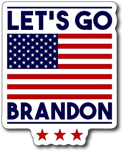 Bayrak Çıkartması ile Brandon'a Gidelim / FJB Çıkartması / LGB Çıkartması / Brandon'a Gidelim Çıkartması / Amerikan