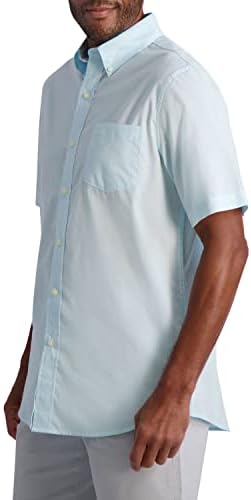 Ahbap Erkek Gömleği-Klasik Fit Kısa Kollu Düğmeli Yakalı Gömlek (S-2XL)