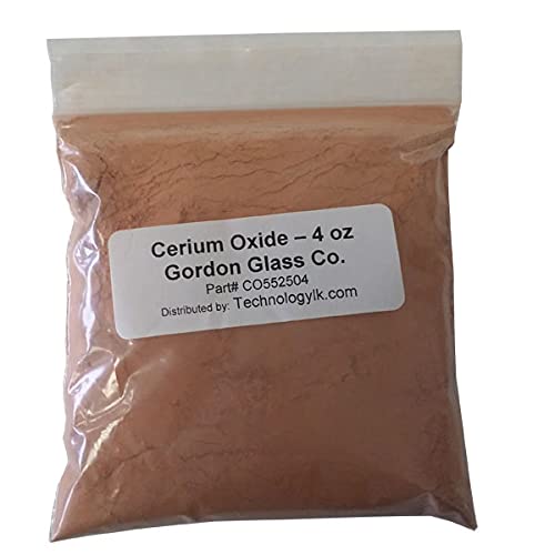 Gordon Glass ™ Seryum Oksit Yüksek Dereceli Parlatma Tozu - 4 Oz