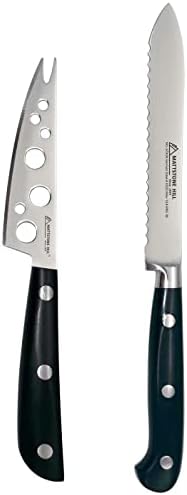 Bıçak Seti-Tırtıklı Maket Bıçağı, Peynir Bıçağı, MATTSTONE HİLL Mutfak Aletleri, Mutfak Bıçağı Seti