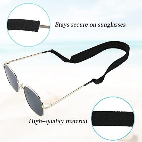 Dayanıklı Gözlük Dize Tutucu Askı-Rahat Güneş Gözlüğü Askısı Güvenlik Gözlük Tutucu Taşınabilir Gözlük Kordon 3 Paket