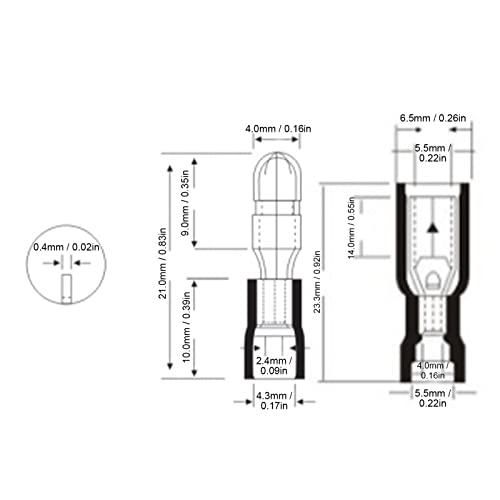 Erkek Dişi Hızlı Sıkma Konnektörü, Çok Fonksiyonlu Yüksek Mukavemetli Bakır ve PVC Yalıtımlı Tel Terminalleri Hızlı