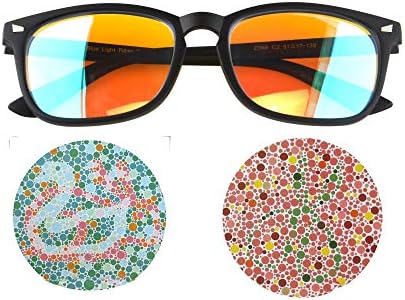 MEDOLONG Renk Körlüğü Gözlük Erkekler için Renk Körü okuma gözlüğü İnsanlar Görmek Color-CM8068L