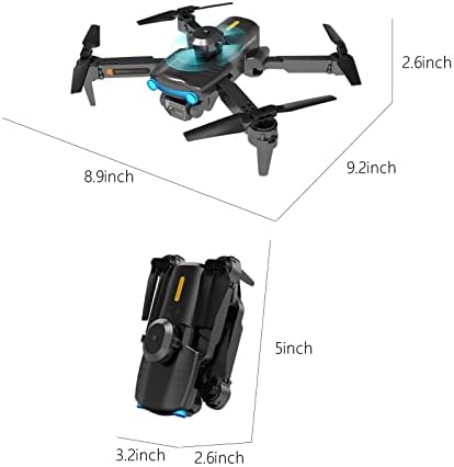 Lanhuı Drone Kamera ile Yetişkinler Çocuklar için 1080P Kamera rc dört pervaneli helikopter Oyuncak Drones Hareket