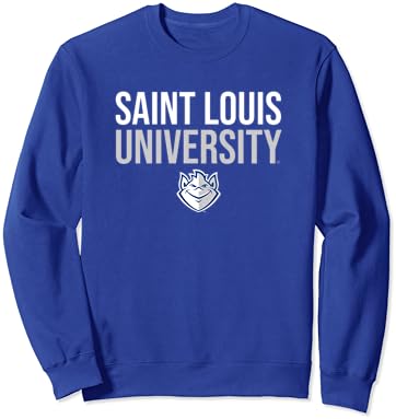 Saint Louis Üniversitesi SLU Billikens Yığılmış Sweatshirt
