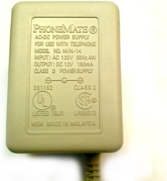 Fonemat AC-DC Adaptörü 12 Volt DC @ 150mA Pozitif Merkezli 2.1 mm Açılı DC Priz