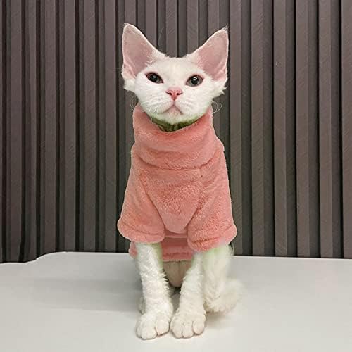Toysructin Sphynx Tüysüz Kediler Giysileri, Nefes Alabilen Sıcak Kediler Gömlek Tüysüz Kediler İlkbahar Yaz Sonbahar