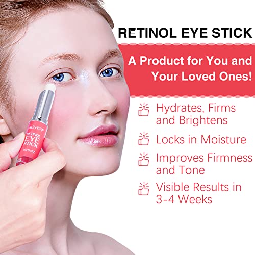 Retinol Göz Sopa, Retinol Göz Kremi, Göz Bakımı Altında Yaşlanma Karşıtı, 3-4 hafta içinde kırışıklık Karşıtı, ince