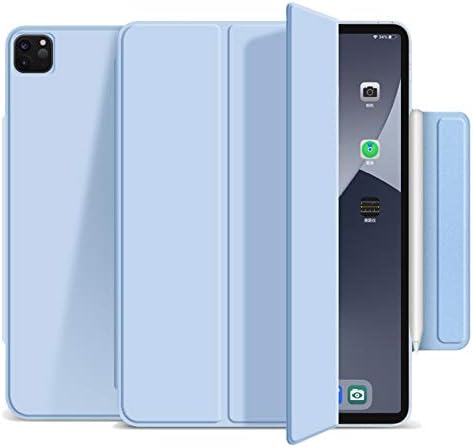 Aoub iPad kılıfı Pro 11 2022/2021/2020/2018, Toka ile Ribaund Manyetik Ek Kapak [Kalem Eşleştirmeyi ve Şarjı Destekler],
