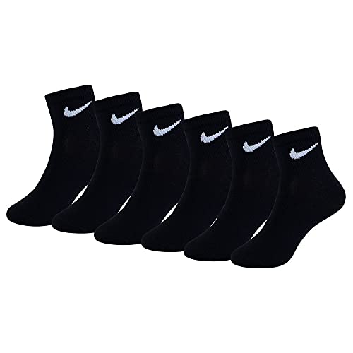 Nike Genç Sporcular Erkek Bebek 6'lı Çorap ABD Ayakkabı Beden 7C-10C (Çorap Beden 4-5)