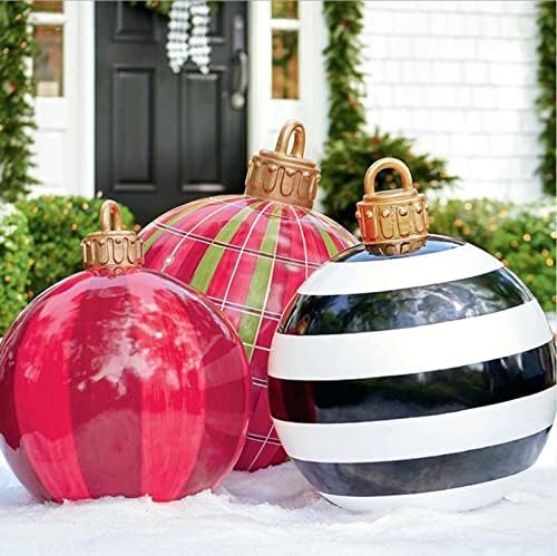 NC Noel dekorasyon balonu Açık Eğlenceli Tatil Atmosferi Baskı PVC şişme oyuncak Top El Sanatları