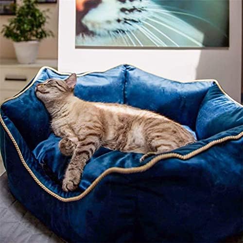 SXNBH Kış Kediler Pet Yatak Sıcak Kediler Yatak Rahat köpek yatağı Yumuşak Yavru Kediler Yatak Küçük Köpek Kediler