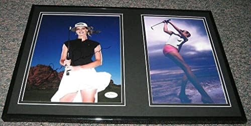Anna Rawson SEKSİ İmzalı Çerçeveli 12x18 Fotoğraf Seti JSA - İmzalı Golf Fotoğrafları