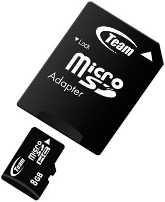 8GB sınıf 10 microSDHC takım yüksek hızlı 20MB / Sn hafıza kartı. Nokia 6260 Slide 6300i 6303 Classic için Yanan Hızlı