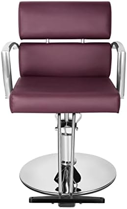 Eastmagic salon sandalyesi Saç Stilisti için Hidrolik güzellik koltuğu 360 Derece Döner berber koltuğu Saç Kesme Salonu