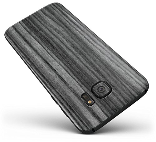 Tasarım Skinz Tasarım Skinz Koyu Abanoz Woodgrain Tam Vücut Wrap Çıkartması Cilt Kiti Galaxy S9 Artı