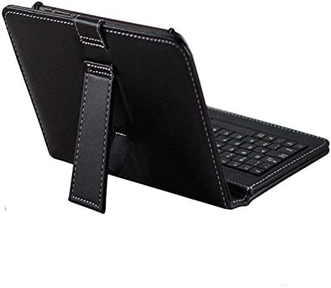 Navitech Siyah Klavye Kılıf ile Uyumlu Kivors 10.1 inç Android Tablet