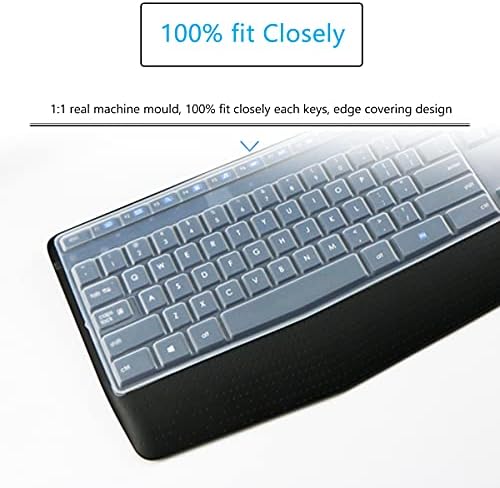 Klavye Kapağı Logitech MK345, Tasarım Logitech MK345 kablosuz klavye Kapağı, Ultra İnce Logitech MK345 Aksesuarları