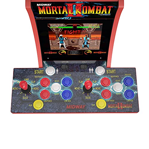 Arcade 1Up Mortal Kombat 2 Oyuncu Karşı Cephesi-Elektronik Oyunlar;