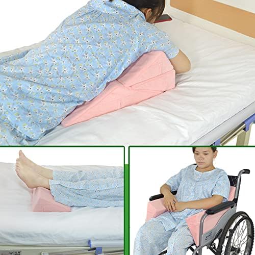 LJYLJH Yatak Kama Yastık Ayarlanabilir Katlanır Bellek Köpük Eğim Yastık Sistemi Bacaklar ve Sırt destek yastığı Okuma