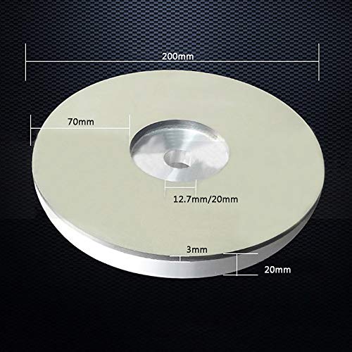 T - kral 200MM Reçine Elmas Tekerlek taşlama diski Kuaförlük Makas/Elektrikli Kesme Makinesi/Mücevher / Yeşim / Tungsten