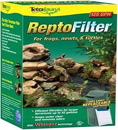 Tetra ReptoFilter, Teraryum Filtrasyonu, Suyu Temiz Tutar, 90 GPH