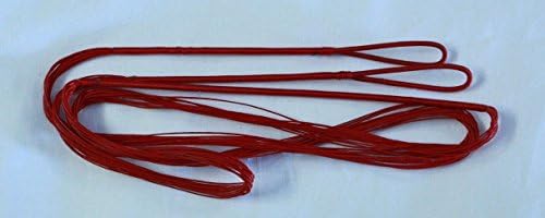 Kırmızı 18 Strand Dacron B50 Longbow Bowstrings tarafından 60X Özel Dizeleri Yay (Çoklu Boyutları)