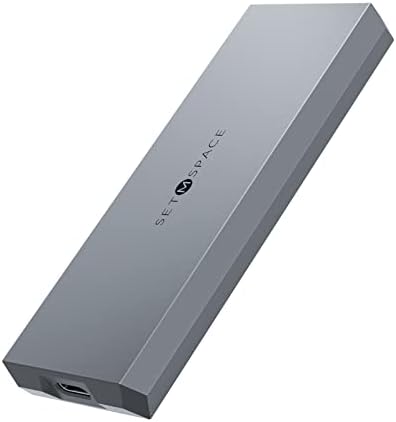 M. 2 SSD NVMe muhafaza USB C [10 Gbps süper hızlı] alüminyum M. 2 muhafaza [Premium ısı dağılımı] güvenli veri tak