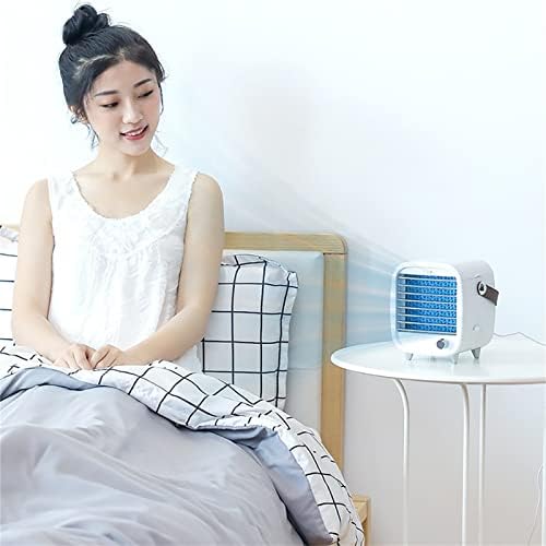 Evaporatif Mini Klima, Taşınabilir Mini Klima Serin Soğutma Yatak Odası AirCooler Küçük USB Masaüstü Soğutma Fanı,