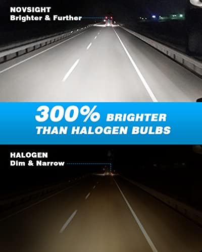 NOVSIGHT H4 / 9003 / HB2 LED far lambaları 300 % Parlaklık 1: 1 Mini Boyutu Yüksek düşük ışın LED Farlar Dönüşüm Kitleri