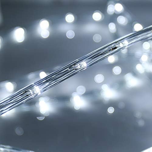 HuiZhen 100 Feet 720 LED halat ışıkları,2 telli alçak gerilim su geçirmez halat ışıkları açık,Ağaçlar,köprüler,saçaklar,havuz,