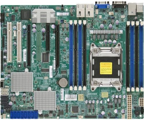 Supermicro X9SRH-7TF-B LGA2011-Intel C602J-DDR3-SATA3 ve SAS2-V ve 2GbE-ATX sunucu ana kartı