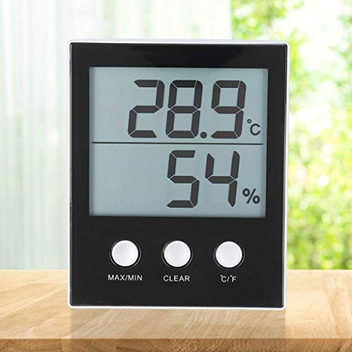 WXYNHHD Dijital Higrometre Termometre, Sıcaklık Nem Ölçer Ölçer, LCD Ekranlı, ℃ ve ℉ Ev için Anahtar