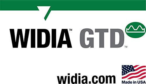 WIDIA GTD GT625008 Zafer GT62 HP Dokunun, Yarı Alt Pah, Sağ El Kesim, 3 Flüt, 4-40, HSS-E-PM, Kalay + CRC / C Kaplama