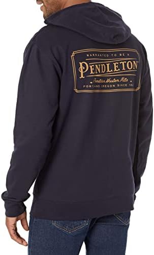 Pendleton Erkek Grafik Miras Logosu Kapüşonlu